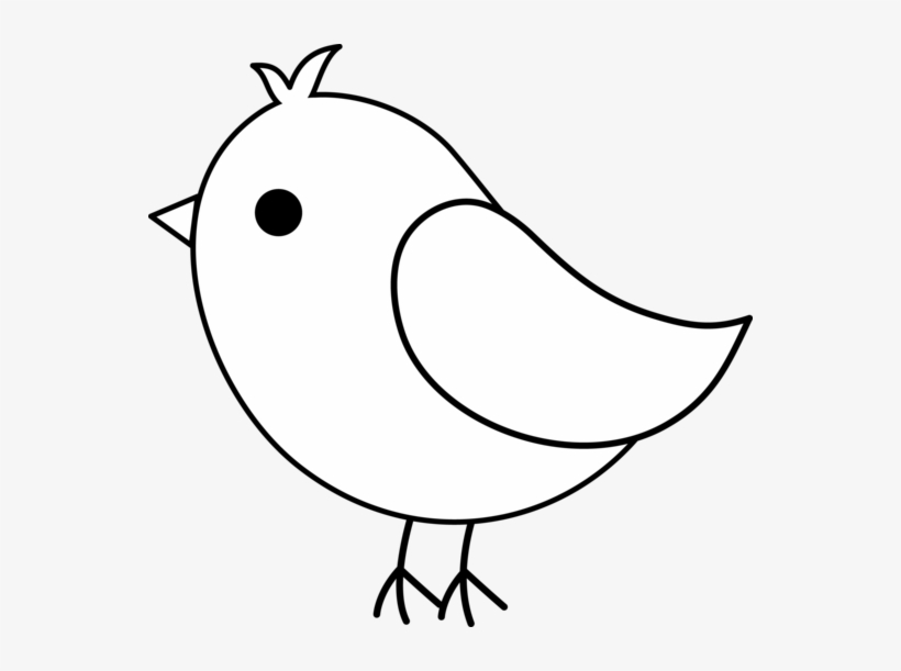 Clipart Bird Black And White Free Images