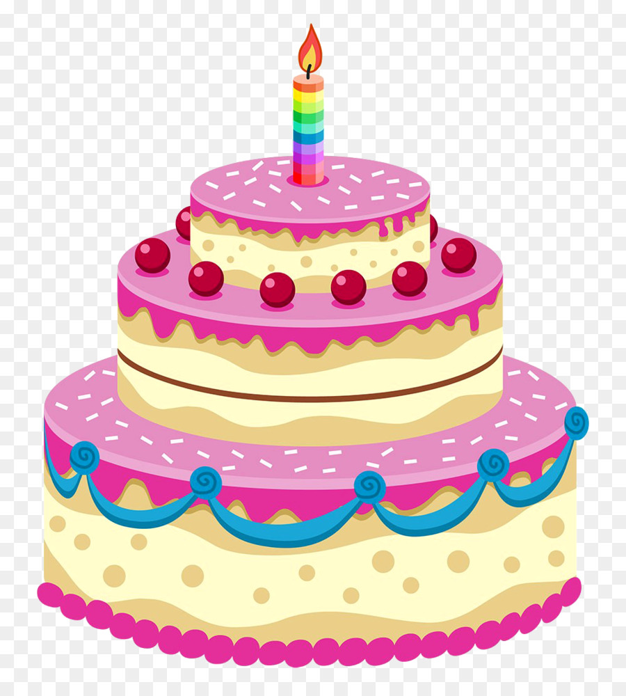 Birthday Cake Cartoon clipart
