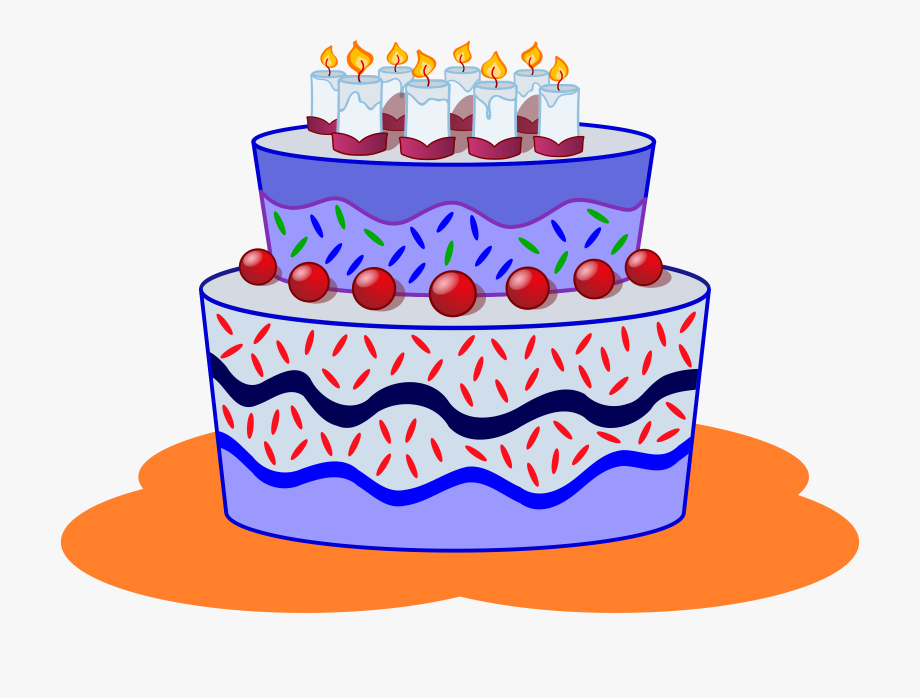 birthday cake clipart boy