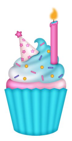 birthday cake clipart cupcake