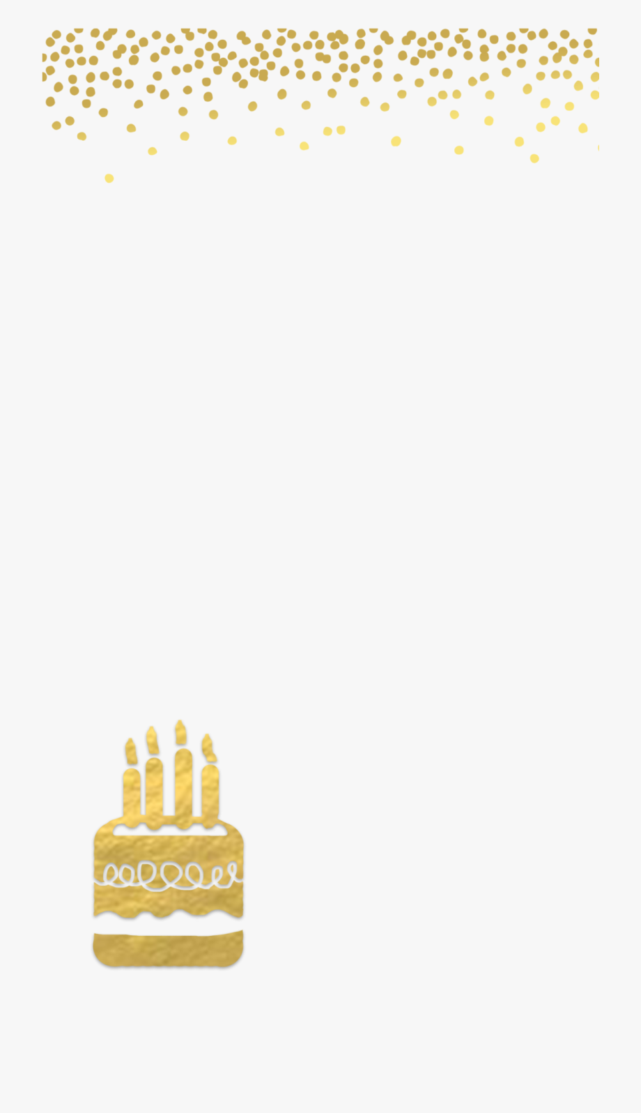 Transparent Birthday Cake Png