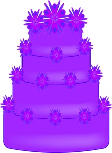 Free purple cake.