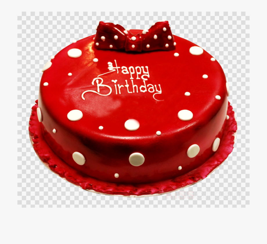Birthday Cake Clipart Red