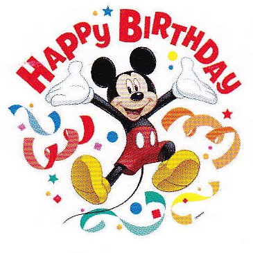Mickey mouse birthday.