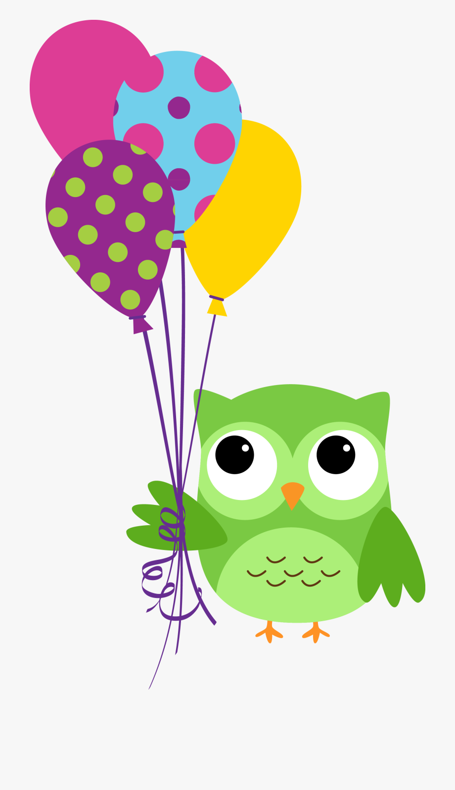 Owl wish birthday.