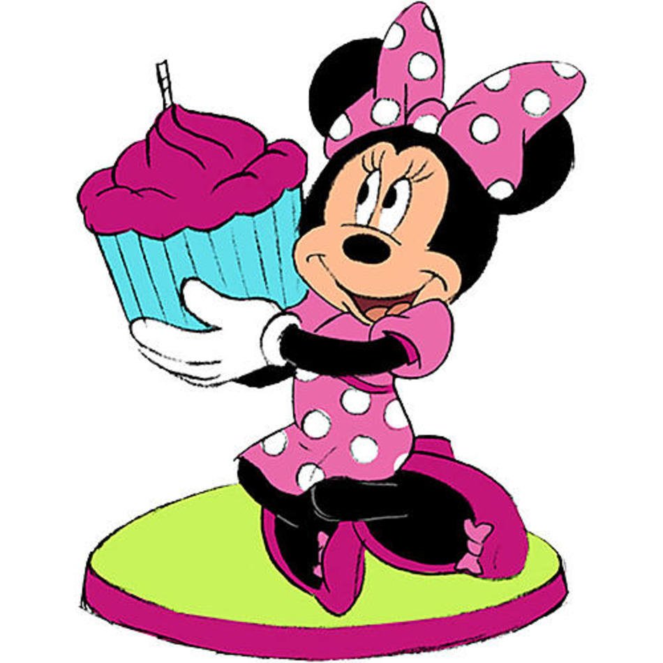 Minnie Mouse Happy Birthday Clip Art free image