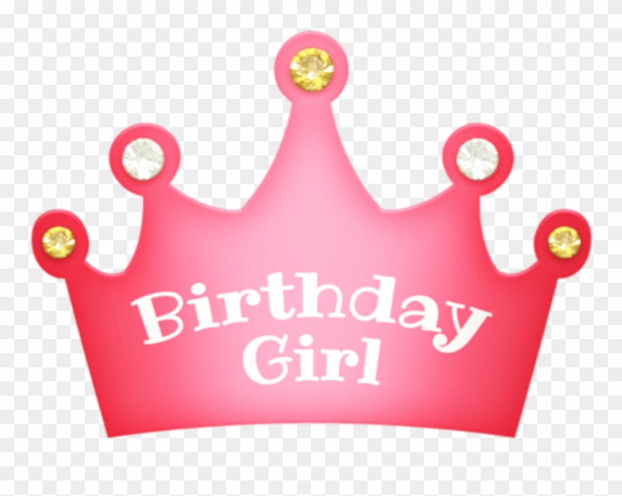 Girl Birthday Crown Png Free Download