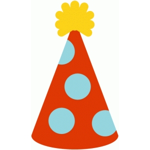 Birthday hat silhouette design store designs clipart