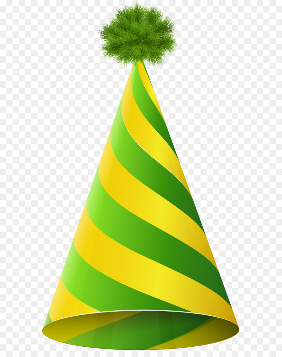 birthday hat clipart yellow