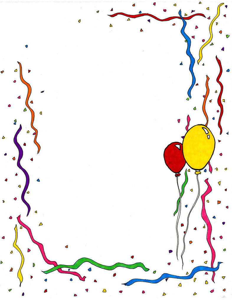 Free Birthday Borders, Download Free Clip Art, Free Clip Art
