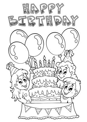 Cool and Funny Printable Happy Birthday Card and Clip Art