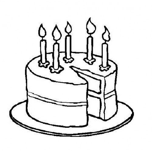 Best Birthday Party Clipart Black and White