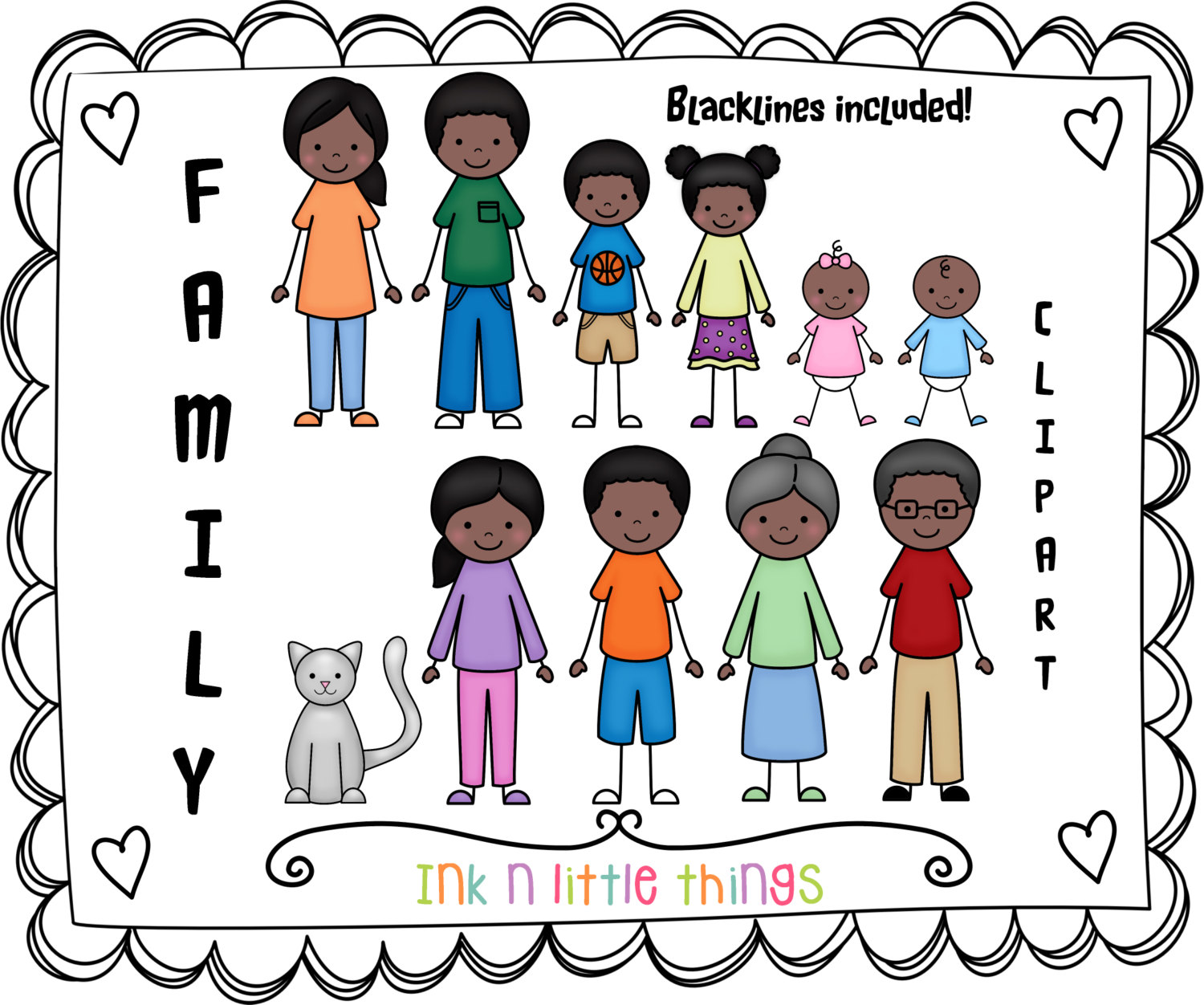 Free Family Black Cliparts, Download Free Clip Art, Free