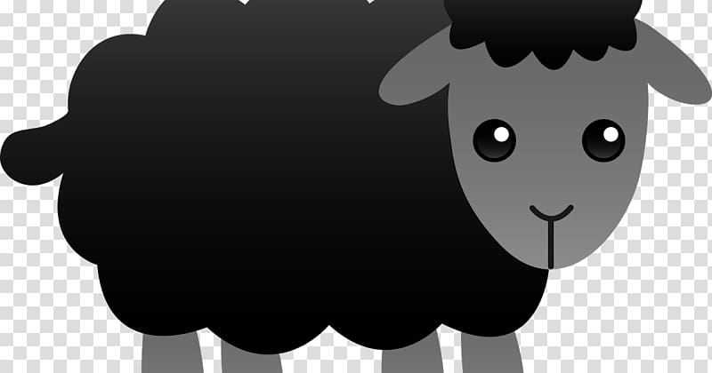 Black sheep Goat , sheep transparent background PNG clipart