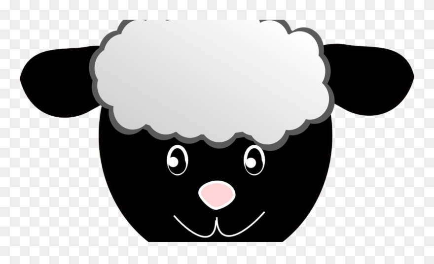 black sheep clipart face