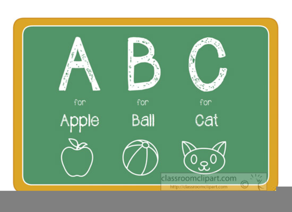 Chalkboard clipart abc, Chalkboard abc Transparent FREE for