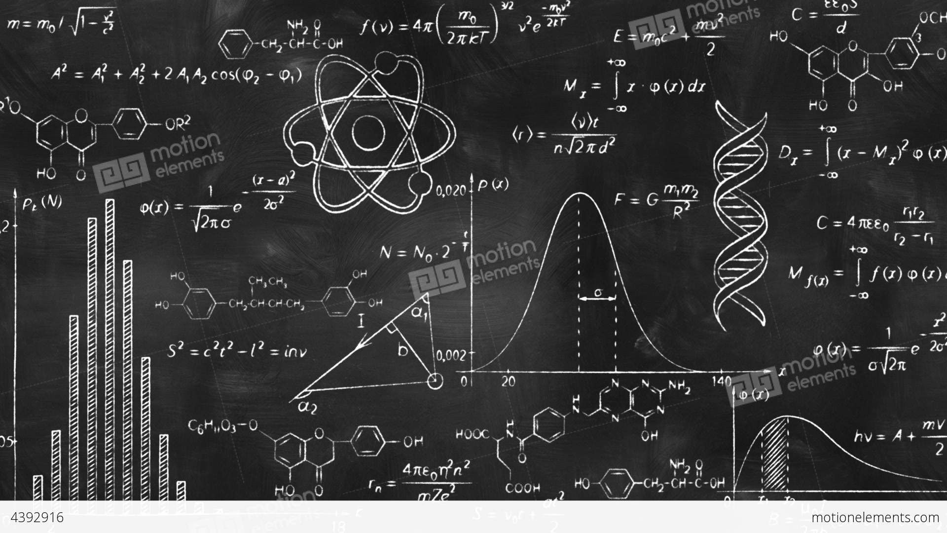 blackboard clipart science