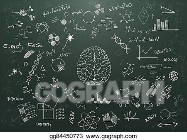 Science Clipart chalkboard