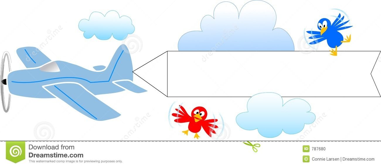 Cartoon airplane with.