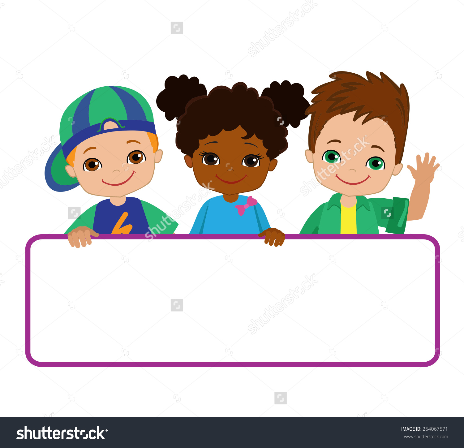 board clipart holding