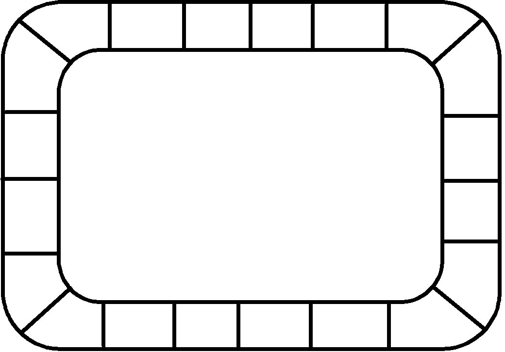 Blank bookmarks templates.