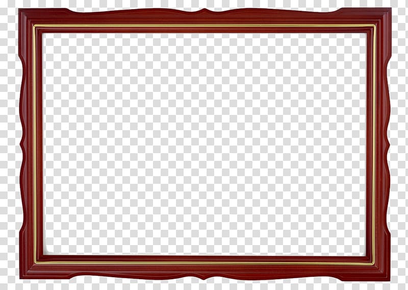 Frame Board game, Red frame transparent background PNG