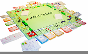 Monopoly board game.