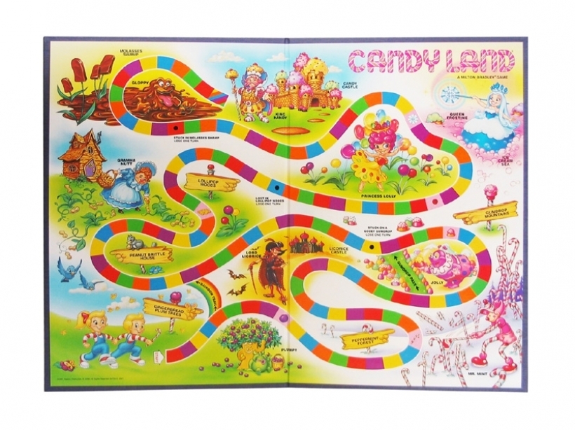 Free candyland board game clipart