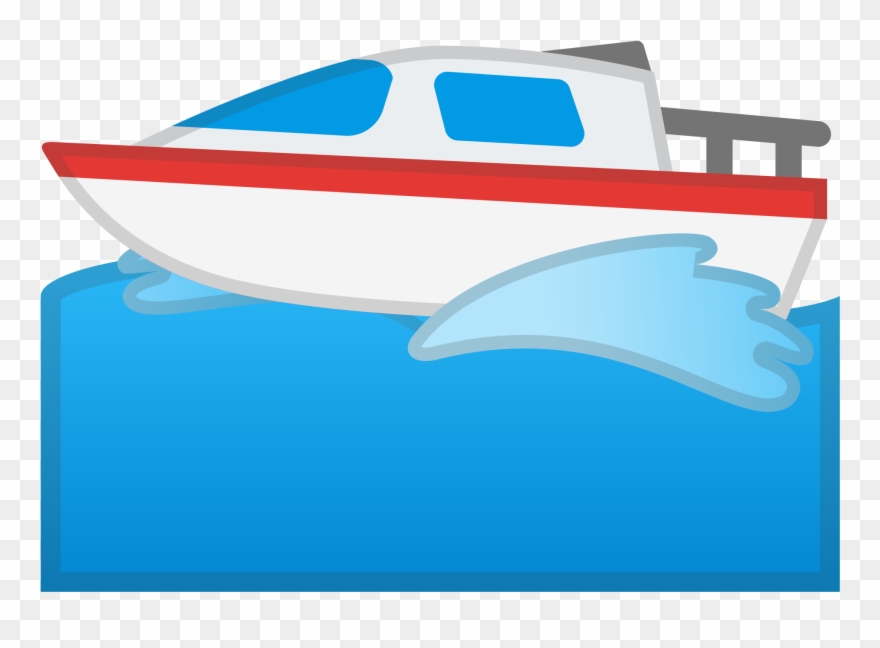 Motor boat icon.