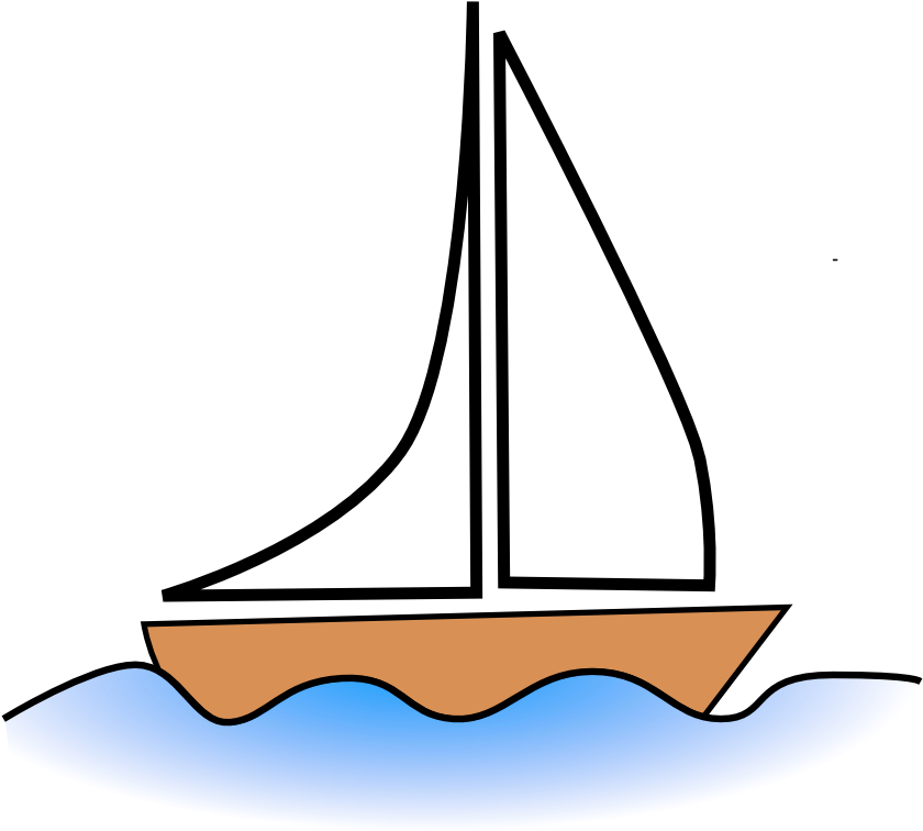 Sailboat sailing ship.