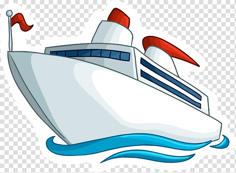 White and red cruise ship , Ferry Cruise ship , Ship