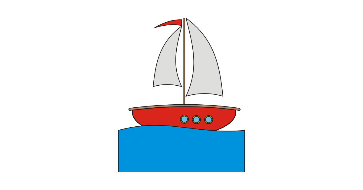 Cartoon Boat Big Clipart by reneavant