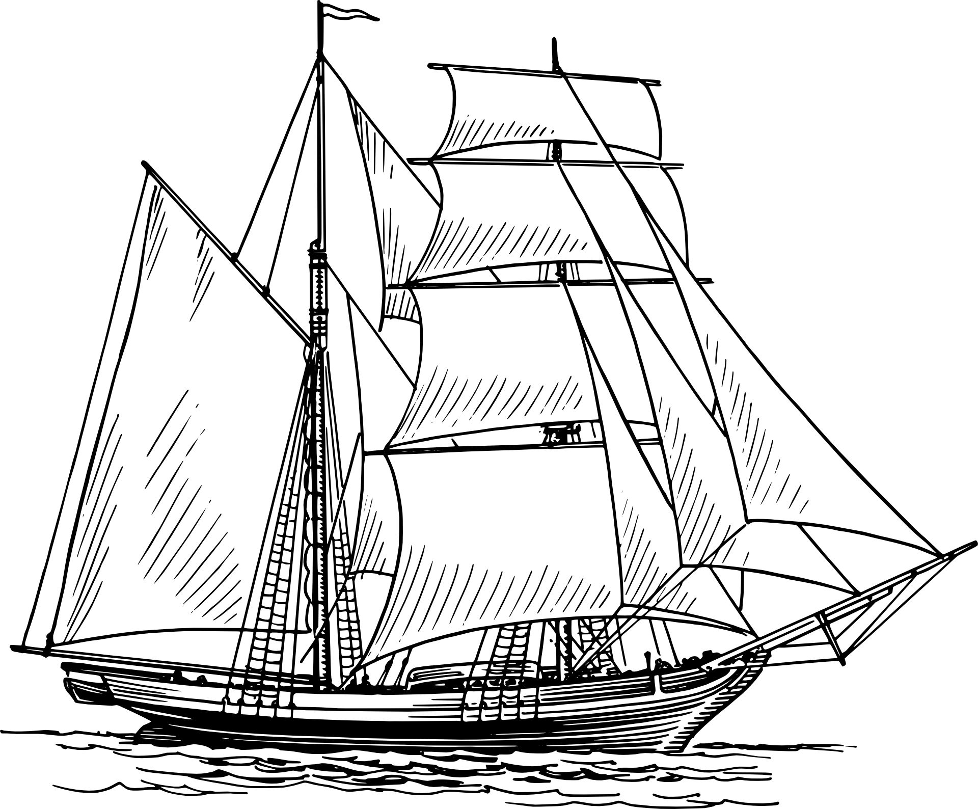 Boats clipart old fashioned, Boats old fashioned Transparent
