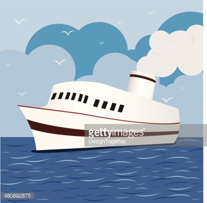 Ocean liner cruise.