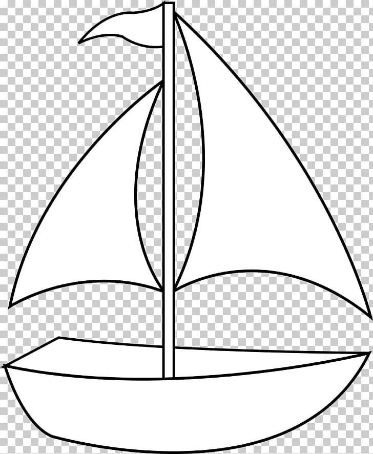 Transportation Black and white Drawing , Simple Boat s PNG