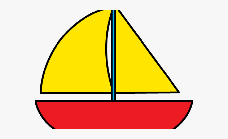 boat clipart yellow
