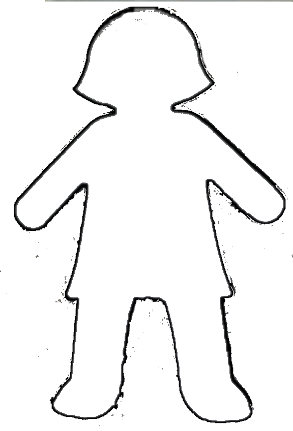 Body Clipart Black And White