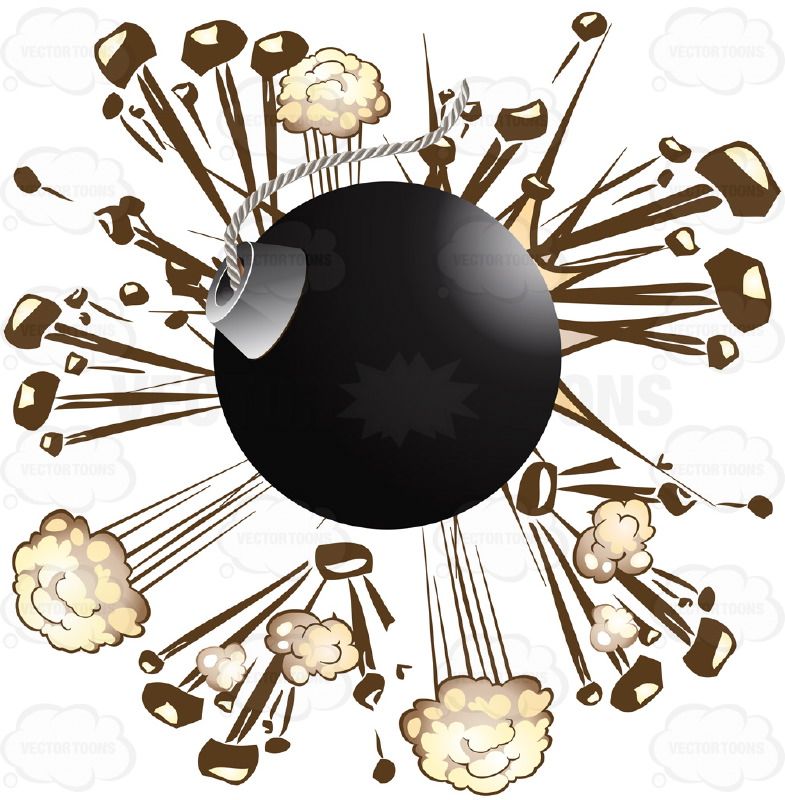 Bomb clipart old.