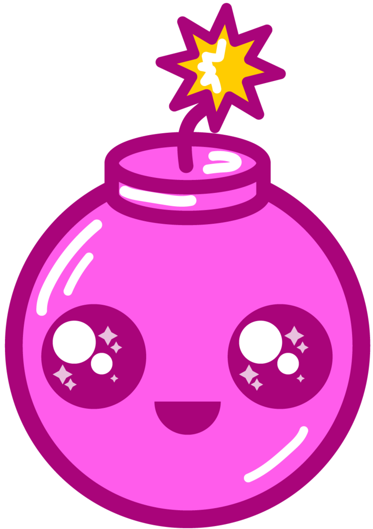 Pink clipart bomb, Pink bomb Transparent FREE for download