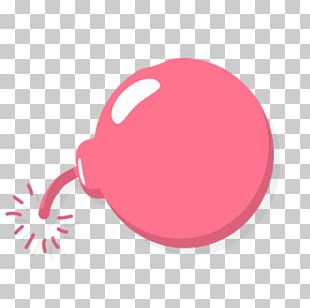 bomb clipart pink