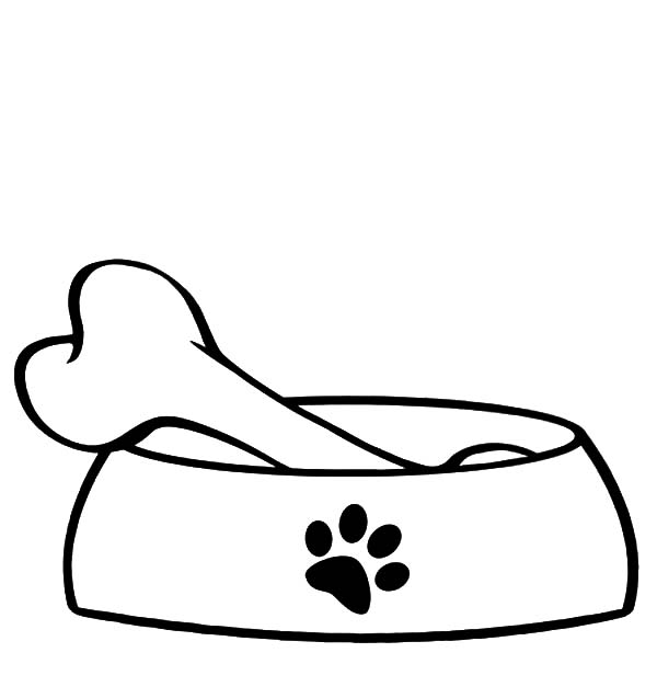 Dog bowl dog.