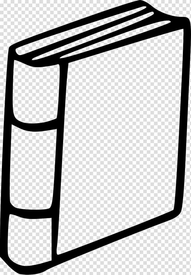 Black and White Book , Book transparent background PNG