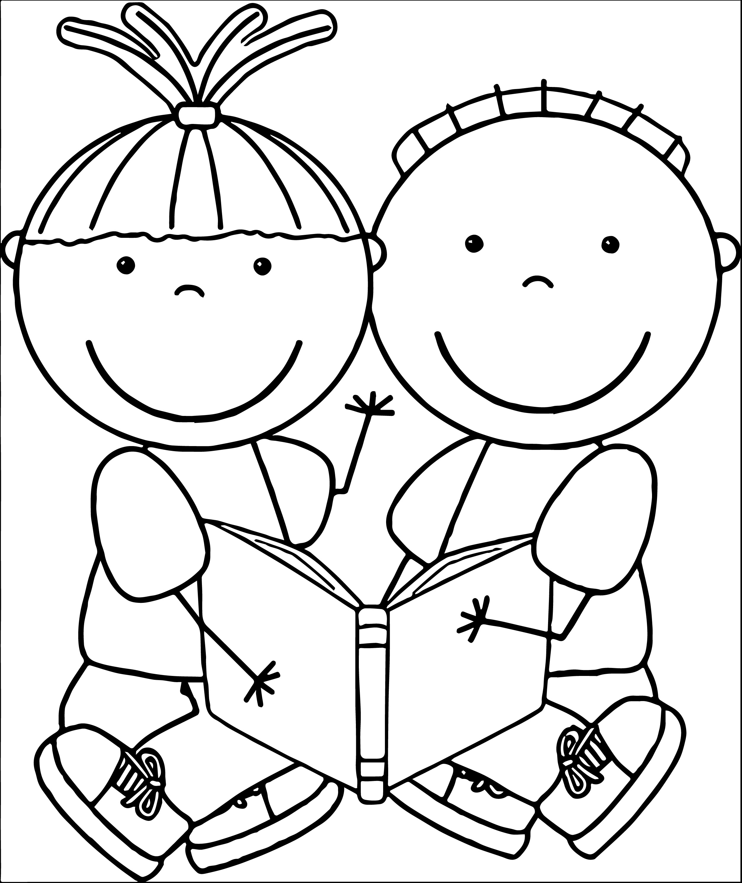 Book black and white reading clipart black and white many