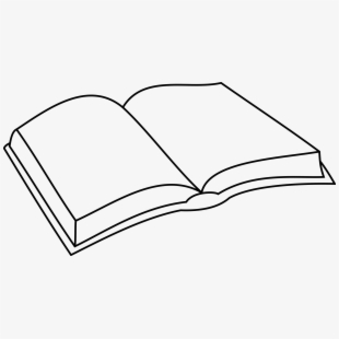 Book Black And White Open Book Clipart Black And White