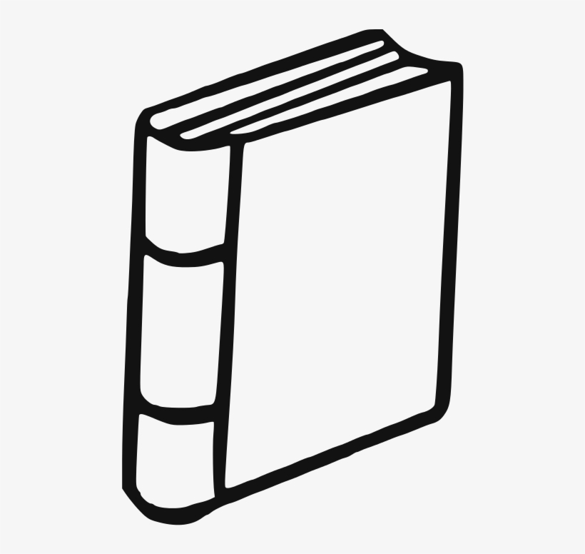 Open Book Clipart Black And White