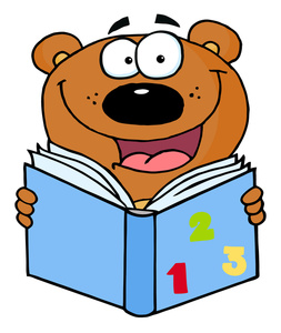 Books book education clipart image clip art a happy bear