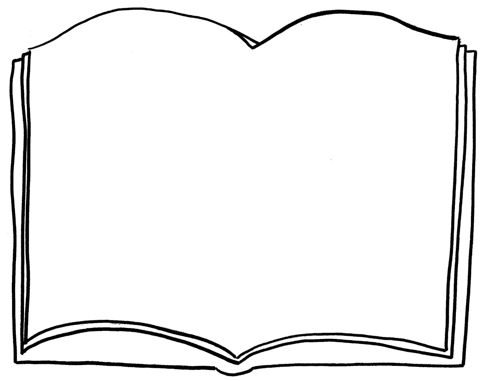 Free Open Book Template, Download Free Clip Art, Free Clip