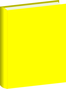 Yellow book clip.
