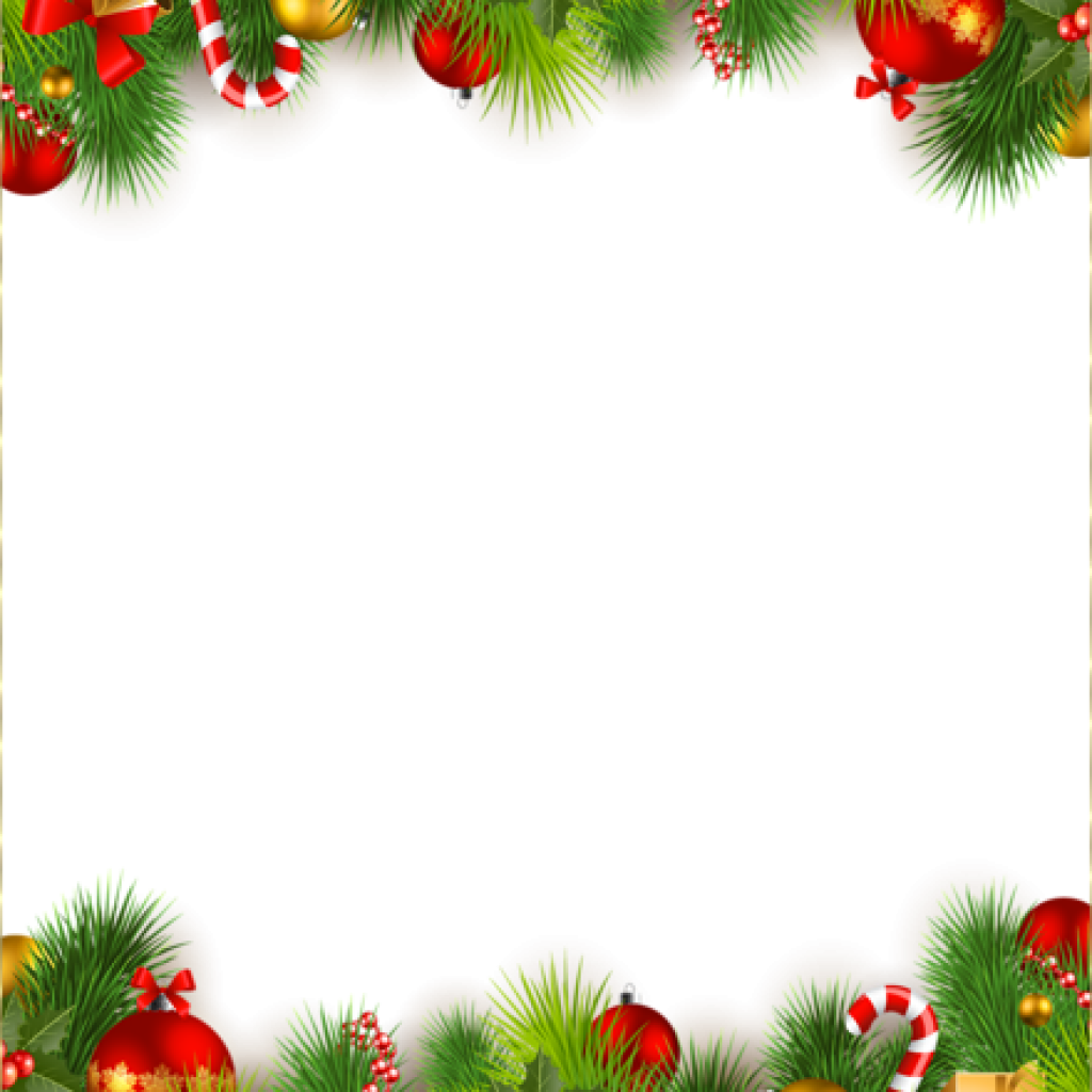 Free Christmas Borders Transparent Background, Download Free