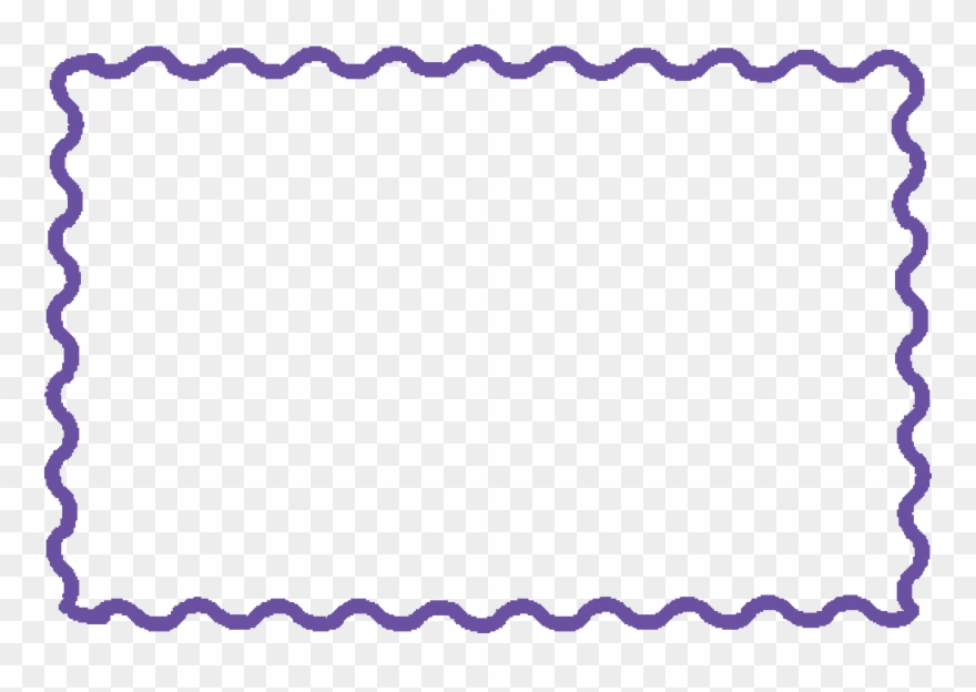 Purple clip art border.